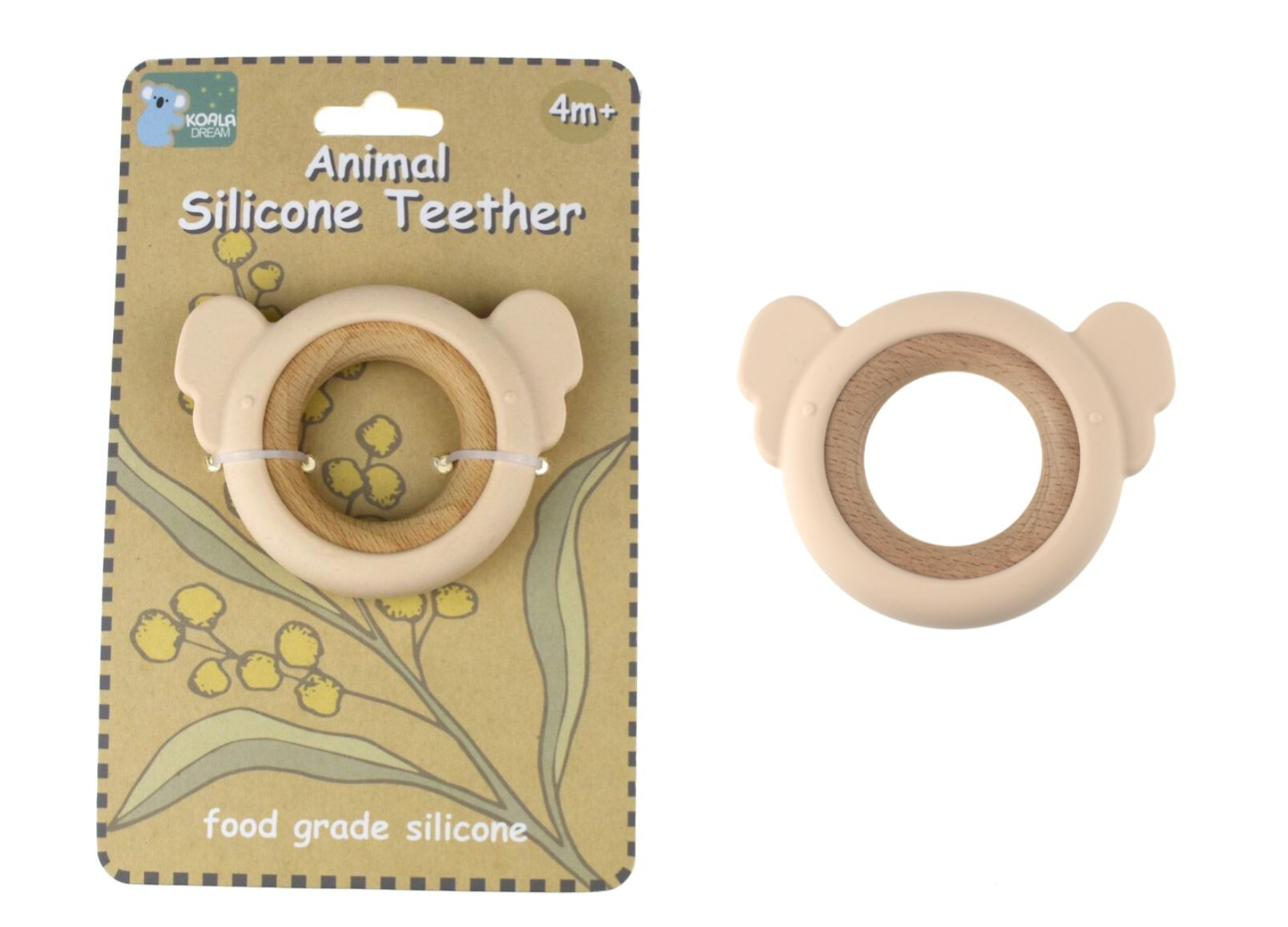 Silicone Teether: No.4リリー歯固め