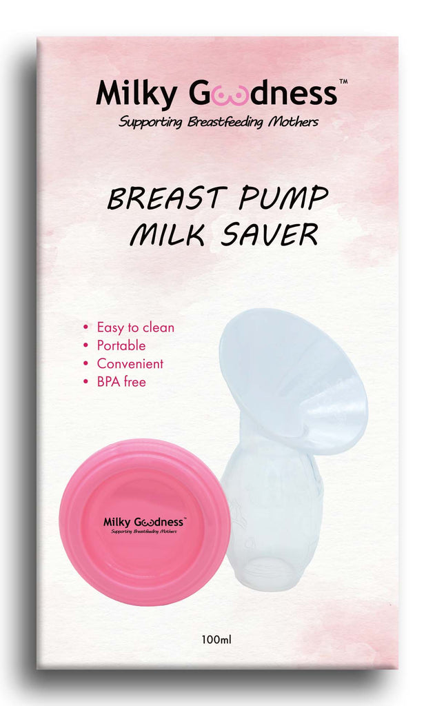 Milky goodness breast pump milk saver