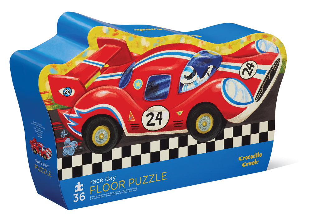 Crocodile Creek Boys Floor Puzzle Race Car