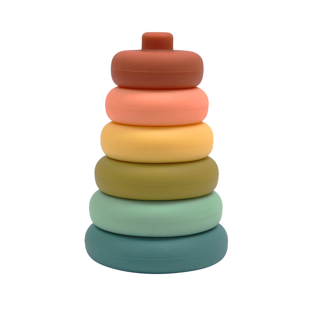 OB Designs cherry silicone stacker