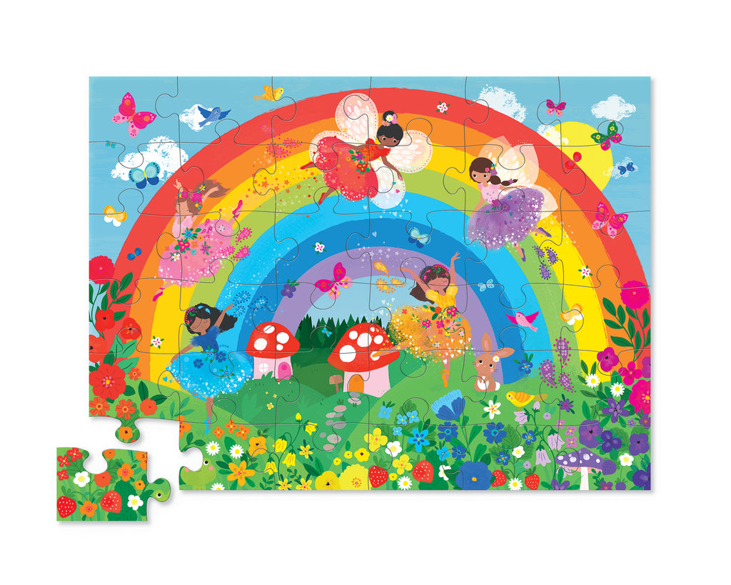 Crocodile Creek Floor Puzzle Rainbow 