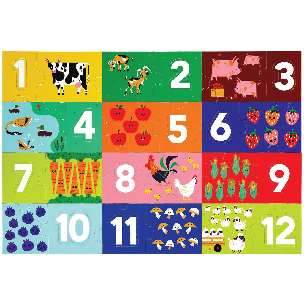 Crocodile Creek Jumbo Floor Counting Puzzle 