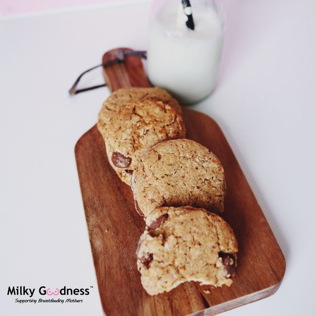 Milky goodness choc chip lactation cookies 