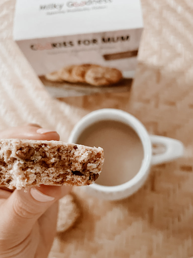 Milky goodness choc chip lactation cookies 