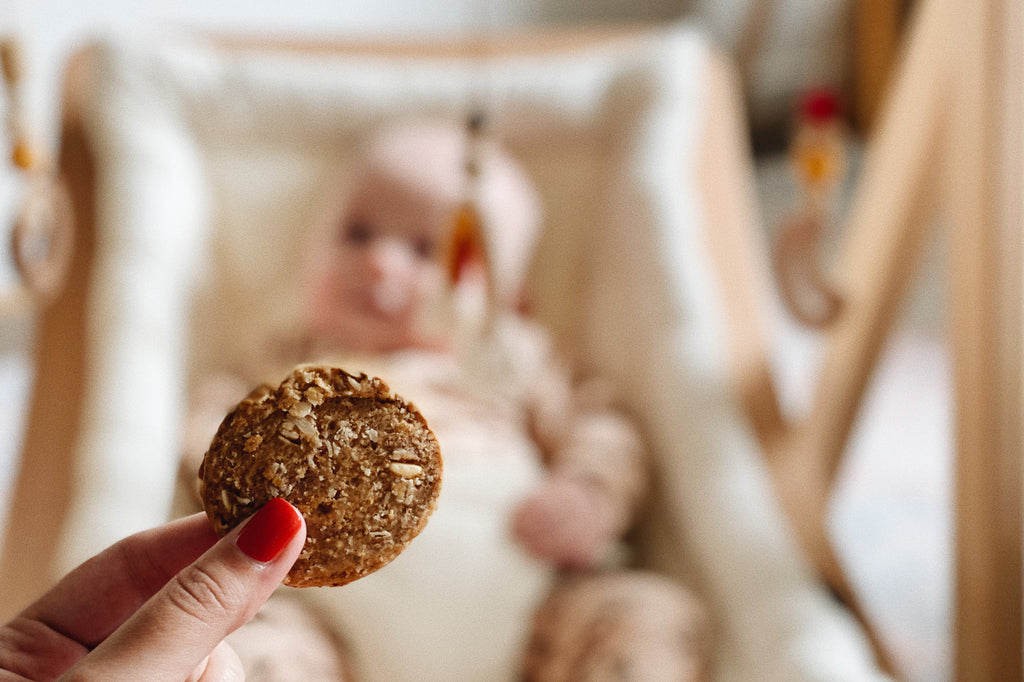 Milky goodness White chocolate cookies for mums 