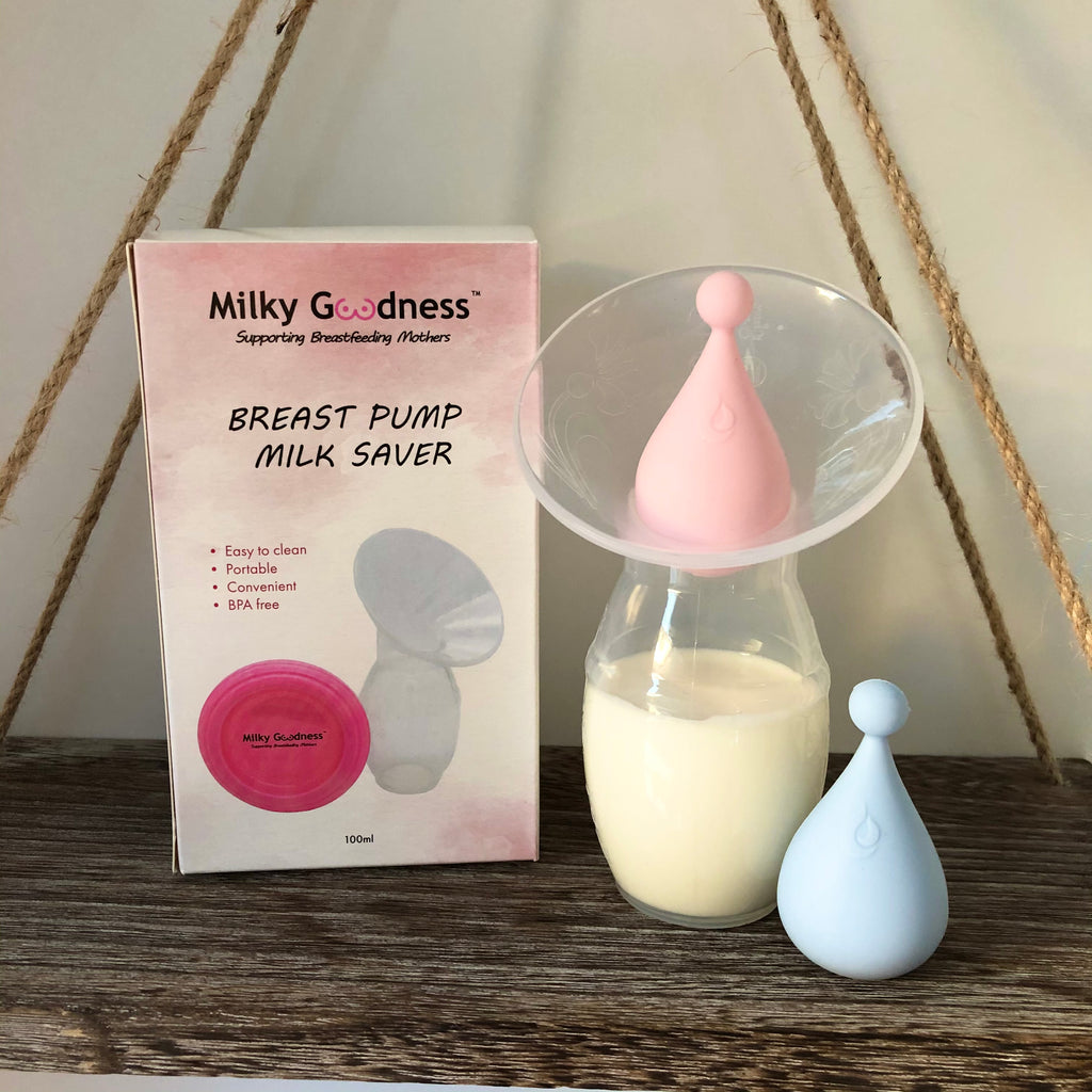 Milky goodness breast pump milk saver