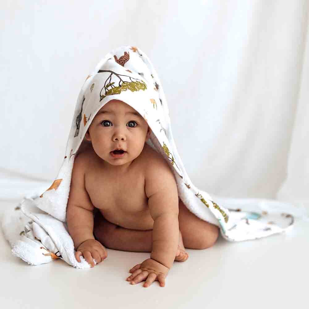 Snuggle Hunny, Fitted Cot Sheet, Safari - Hello & Co - Magasin de bébé
